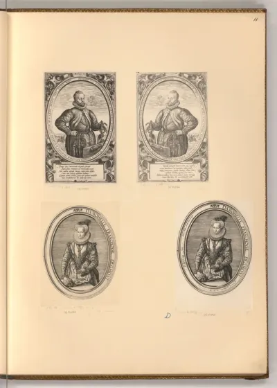 Porträt Johan van Duvenvoorde; Françoise van Egmond