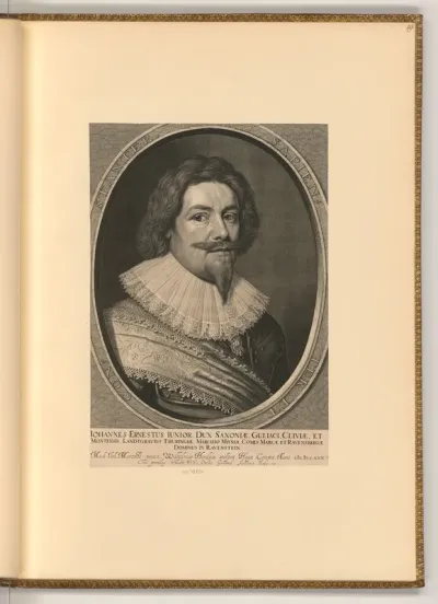 Porträt Johann Ernst I., Herzog von Sachsen-Weimar