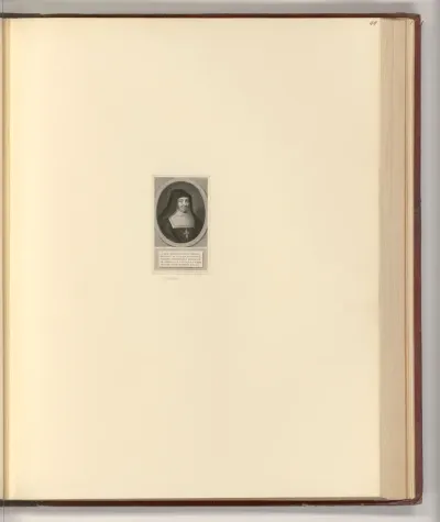 Porträt Johanna Franziska von Chantal