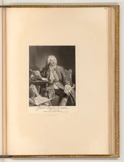 Porträt Johannes Baptista Rousseau