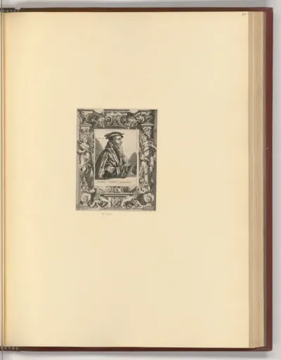 Porträt Johannes Calvinus Noyon