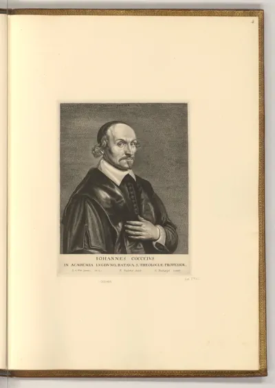 Porträt Johannes Cocceius