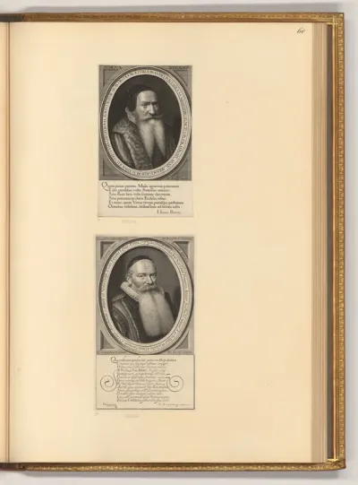 Porträt Johannes Fontanus; Jacobus Rolandus