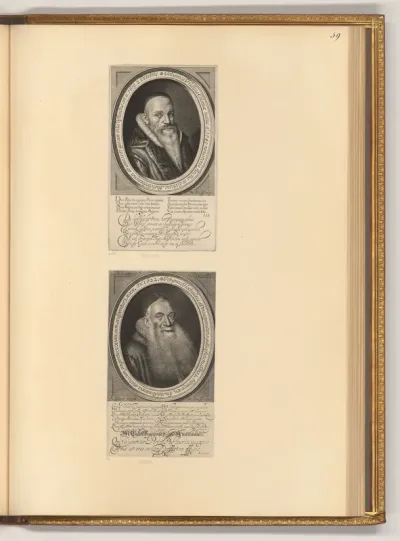 Porträt Johannes Hallius; Johannes Hochedaeus