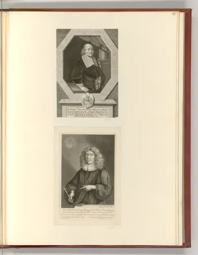 Porträt Johannes Philippus Fleischbein; Johann Balthasar Ritter