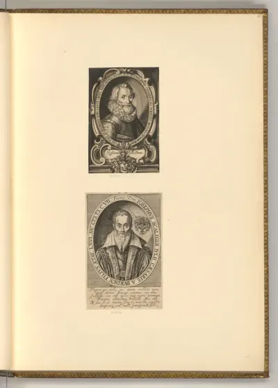 Porträt Joseph Scaliger, Philipp Clüver