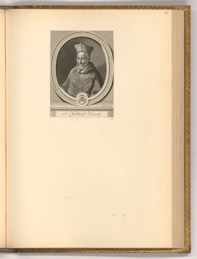 Porträt Kardinal Arnaud d'Ossat