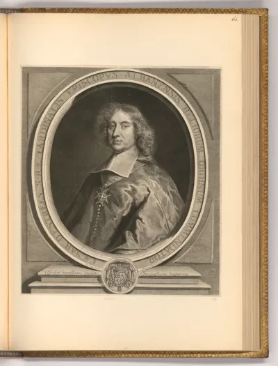 Porträt Kardinal César d’Estrées