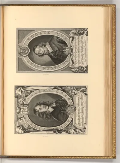 Porträt Karl Heinrich von Metternich-Winneburg; Franz Wilhelm von Wartenberg