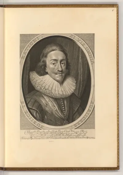 Porträt Karl I, König von England