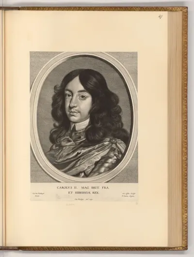 Porträt Karl II. von England