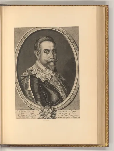Porträt König Gustav Adolf II. von Schweden