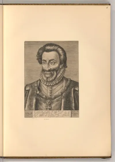 Porträt König Heinrich IV. von Frankreich