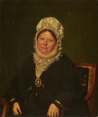 Porträt Königin Charlotte Auguste Mathilde von Württemberg als Wittwe