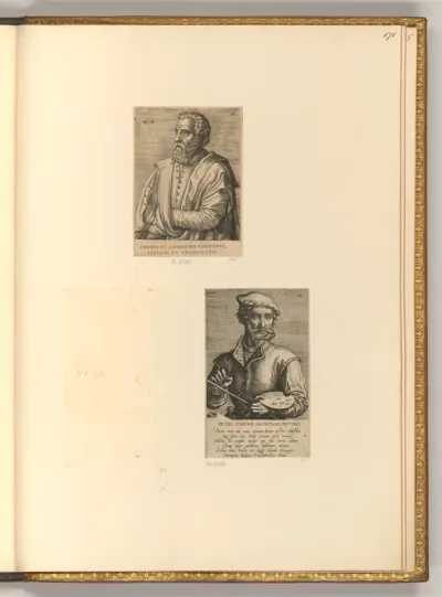 Porträt Lambert Lombard; Pieter Coecke van Aelst