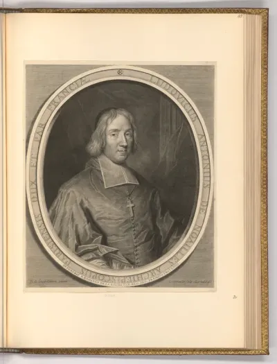 Porträt Louis Antoine de Noailles