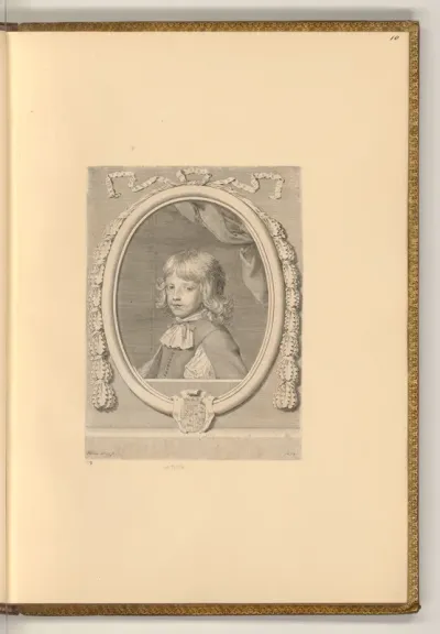 Porträt Louis Joseph de Lorraine, Duc de Guise als Kind