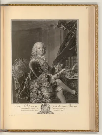 Porträt Louis Phélypeaux Comte de Saint Florentin