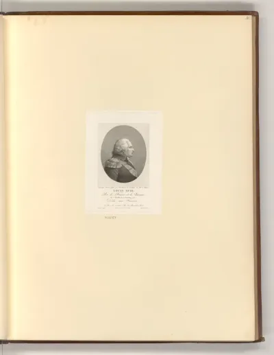 Porträt Louis XVIII. von Frankreich