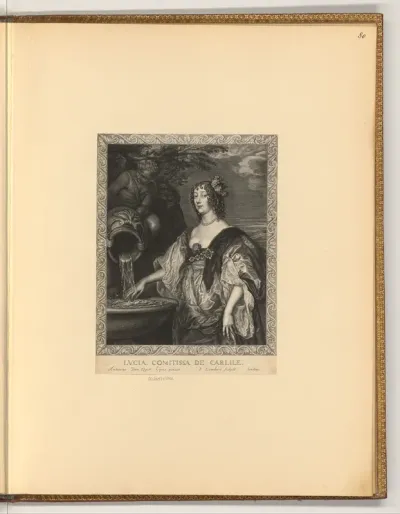 Porträt Lucy Hay, Countess of Carlisle