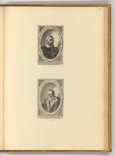 Porträt Marc-Antoine de Muret; Porträt Pietro Vettori