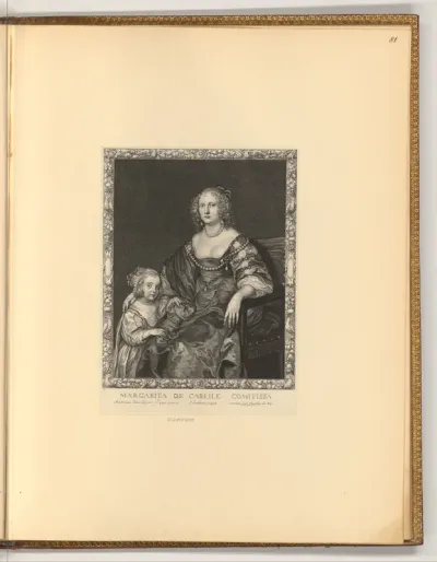 Porträt Margaret, Countess of Carlisle