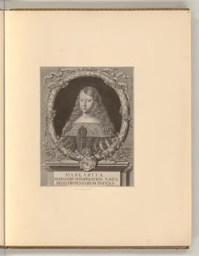 Porträt Margarita Theresa von Spanien