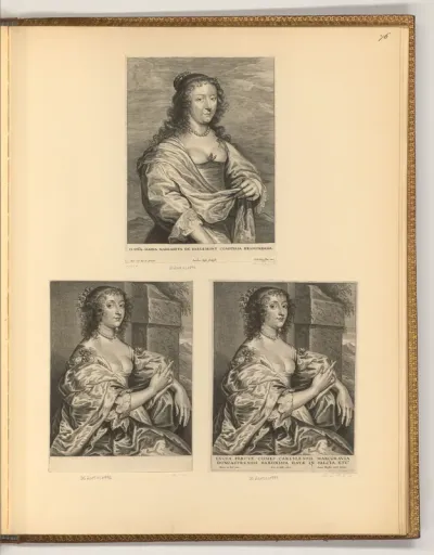 Porträt Marie-Marguerite de Berlaymont; Lucy Percy of Carlisle