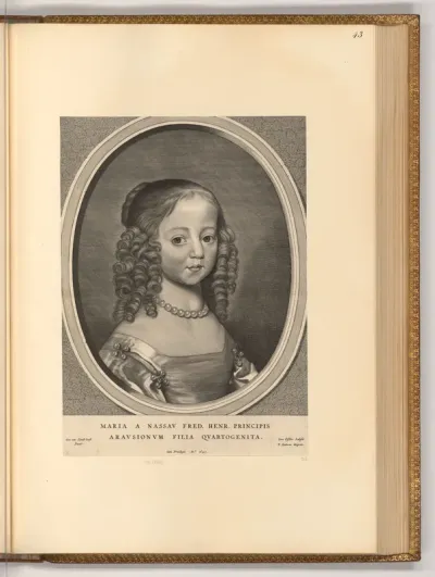 Porträt Marie von Oranien-Nassau