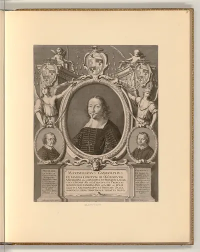 Porträt Maximilian Gandolf Graf von Kuenburg, Erzbischof von Salzburg