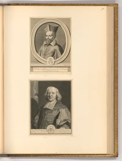 Porträt Nicolas Coeffeteau; Jacques Bénigne Bossuet