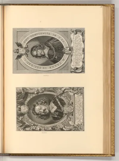 Porträt Octavio Piccolomini; Maximilian von Trauttmansdorff