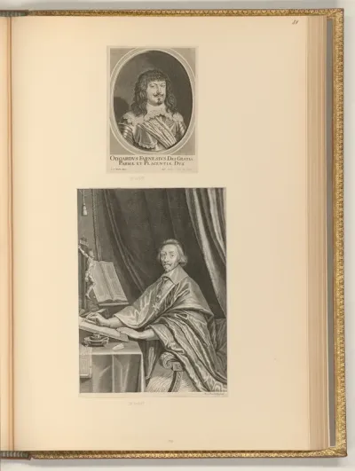 Porträt Odoardo Farnese; Kardinal Richelieu