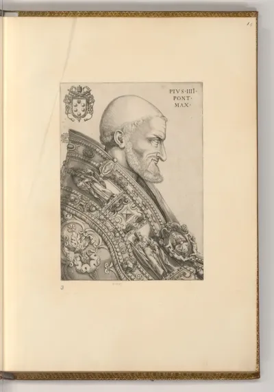 Porträt Papst Pius IV.