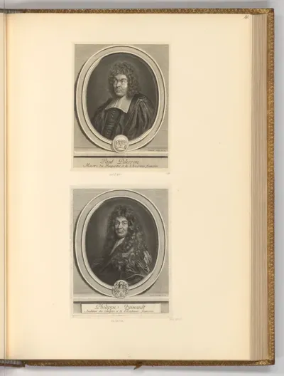 Porträt Paul Pelisson; Philippe Quinault