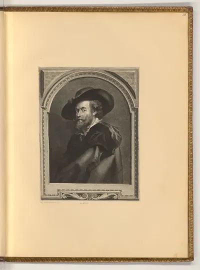 Porträt Peter Paul Rubens im Alter von 30 Jahren