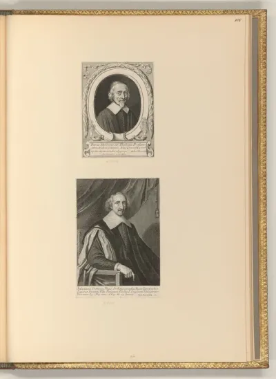 Porträt Petrus Molinaeus; Sébastien Cramoisy