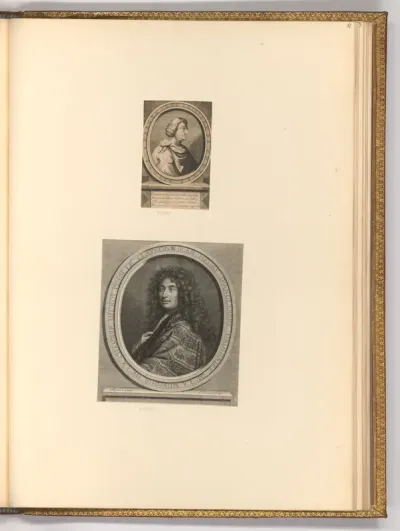 Porträt Philippe de Comines; Jean-Henri d'Anglebert