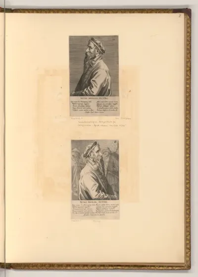 Porträt Pieter Bruegels d.Ä