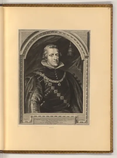 Porträt Pilipp IV. König von Spanien