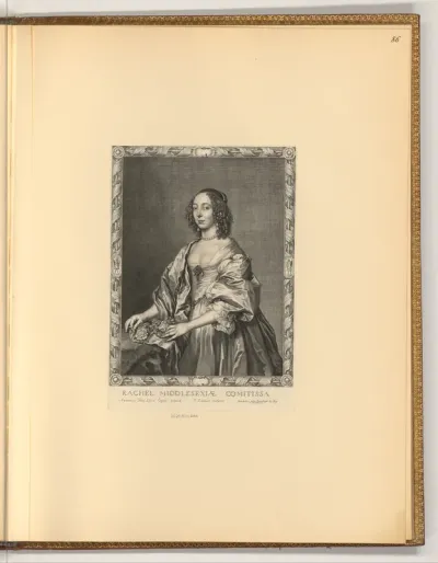 Porträt Rachel, Countess of Middlesex