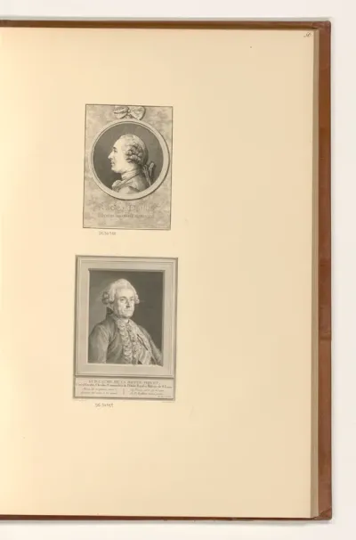 Porträt S. R. Baudouin; Toussaint-Guillaume Picquet de la Motte