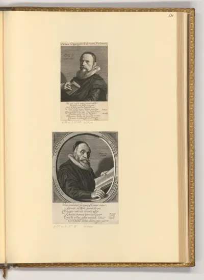 Porträt Samuel Ampzing; Johannes Acronius