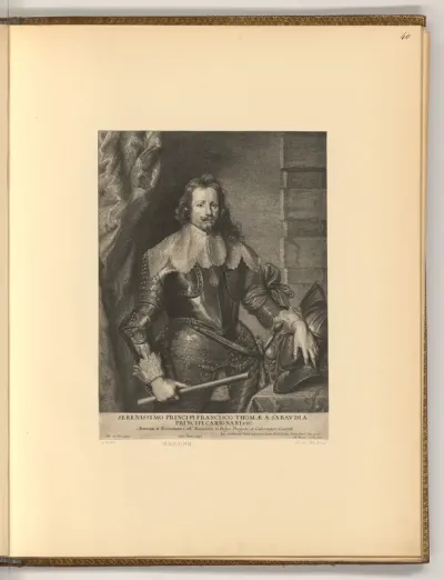 Porträt Thomas Franz von Savoyen-Carignan