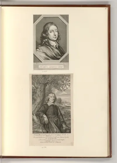 Porträt Thomas Stanley Arm; Porträt Henry More