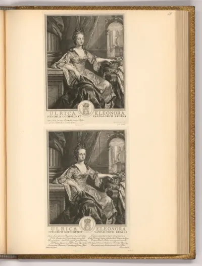Porträt Ulrike Eleonore von Dänemark