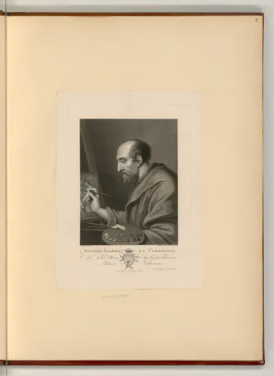 Porträt von Antonio Correggio