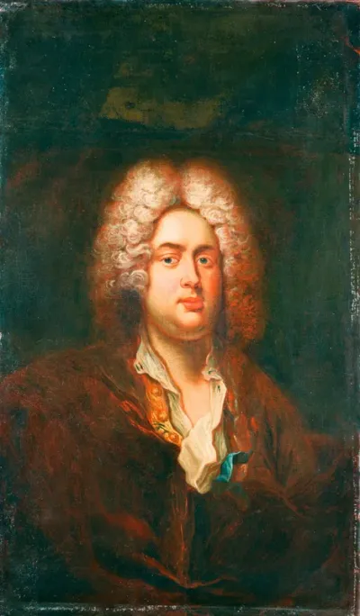 Porträt von Graf Christian Wilhelm von Pückler