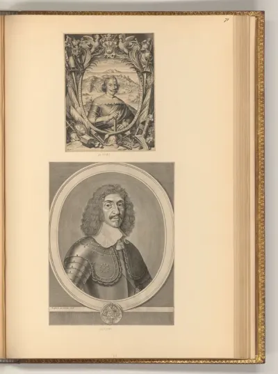 Porträts Andreas Justianus, François de Bassompierre