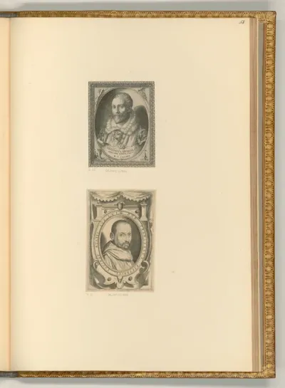 Porträts Anoine Abundius, Francois Pifferius